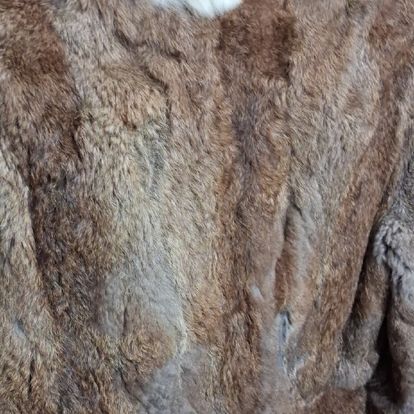 Source Unknown Brown and Cream Teddy Jacket - Picture 11 of 14